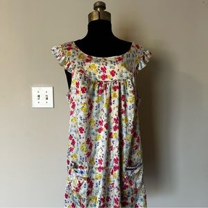Victoria’s Secret XL Satiny Floral Nightgown Nightie